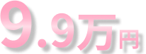 税込9.9万円